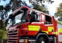 Fire crews were called to a burning smell in Malvern