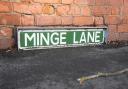 Minge Lane has been named among the UK's most embarrassing street names