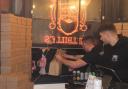 Hillbilly's Street Kitchen staff serve up free burgers