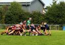 Malvern in action during their 52-10 win over Worcester