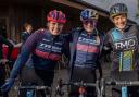 The Trek Factor Racing trio of Hattie Harnden (left), Evie Richards (centre) and Tracy Moseley will be part of a special Q&A event this Friday