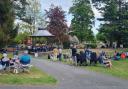 Music in the park in Malvern