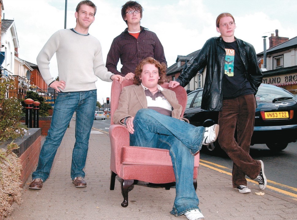 Whatever became of Malvern band Velvet? Michael Mann (front) with (from left) David Arthur, Darren Jones and Hywel Pothecary won the Hereford and the Marches Battle of the Bands contest in September 2005