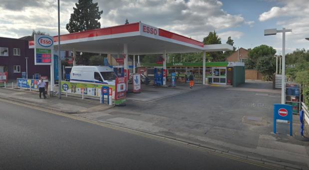 Malvern Gazette: FUEL: Esso in Worcester Road