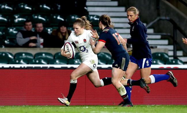 HOMECOMING: Worcester Warriors' Lydia Thompson could make her 50th apperance for England this weekend at Sixways against USA.