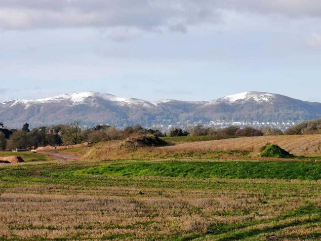 SNOW: Snow on the Malvern Hills by Michael Gale