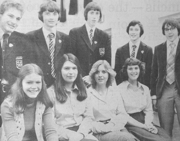 All the way back to 1978 for this picture of prizewinners at the Chase High School’s presentation day. They are (back, from left) Richard Wormald, Keith Hobden,Paul Sharpe, Mark Southall, Stephen White. Front, Lindsay Bullman, Amanda Pavey,Tracie