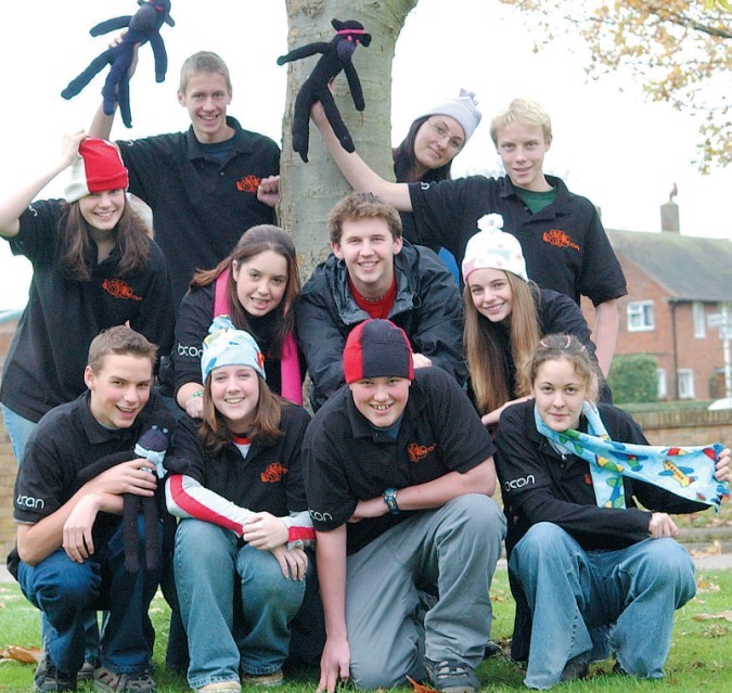 Enterprising students at The Chase were selling their wares at schools around Malvern over Christmas in 2002, following an initial foray into the commercial market at Worcester Christmas Fayre 