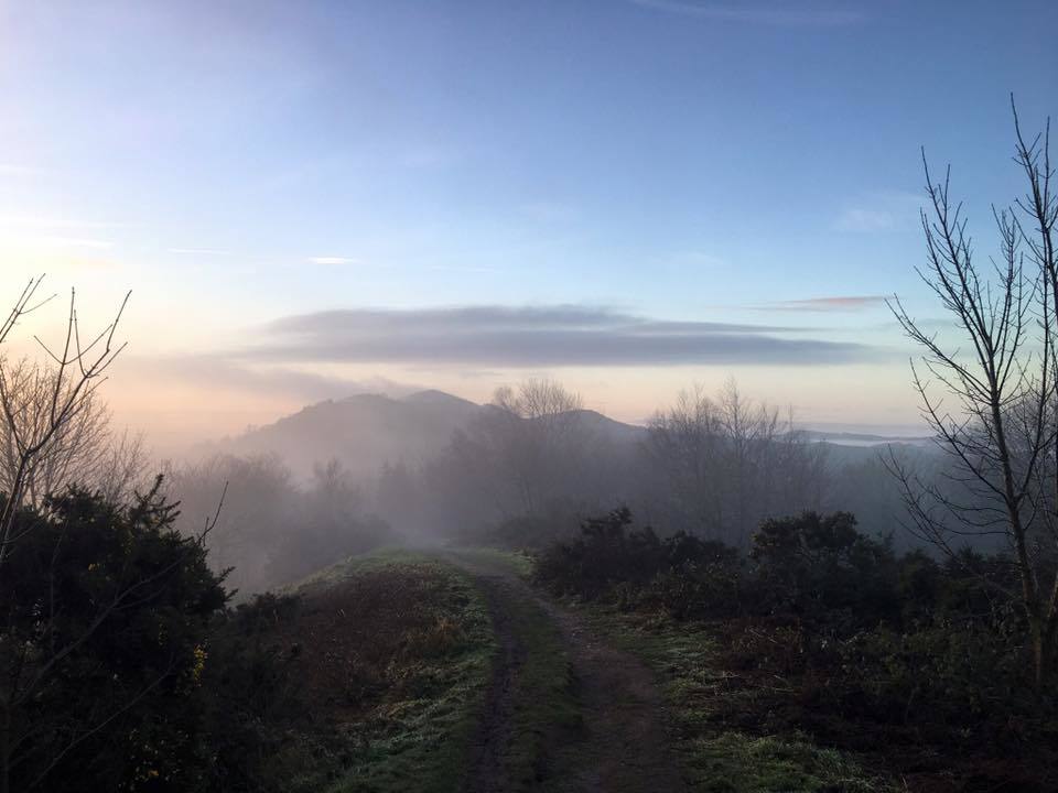 Malvern Hills in the mist. Picture: Victoria Bradeley-Davies