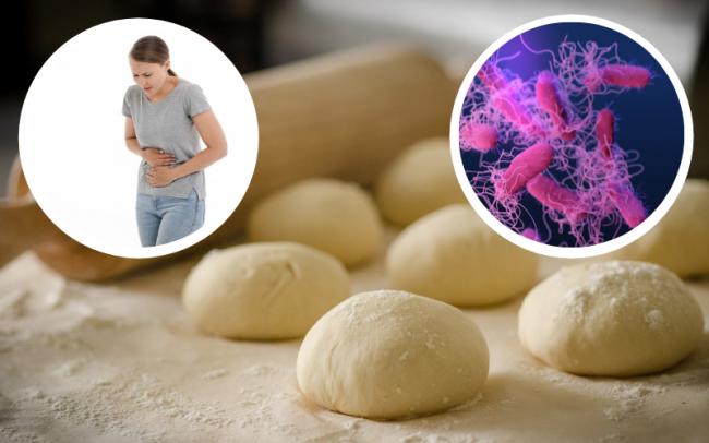 Major dough manufacturer's products recalled over Salmonella fears.