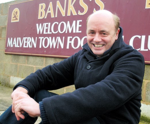 Malvern Town general manager Richard Anson appeared in a feature on the club in January 2003