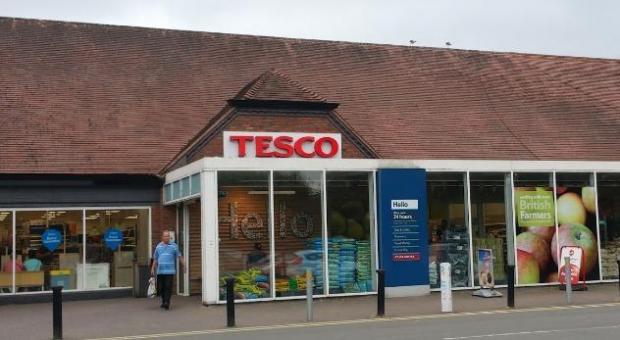 Malvern Gazette: BAN: The Tesco in Warndon Villages, one of the city's two main Tesco stores