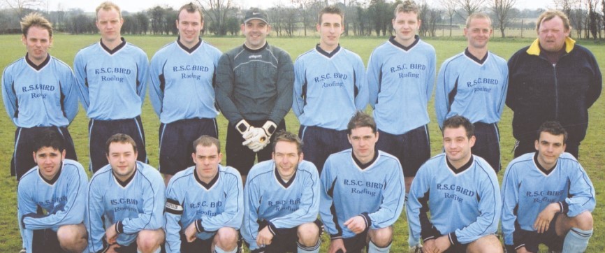 Morgan Aero 8 FC, members of The Soccer Site Malvern Football league division one, pictured in April 2004