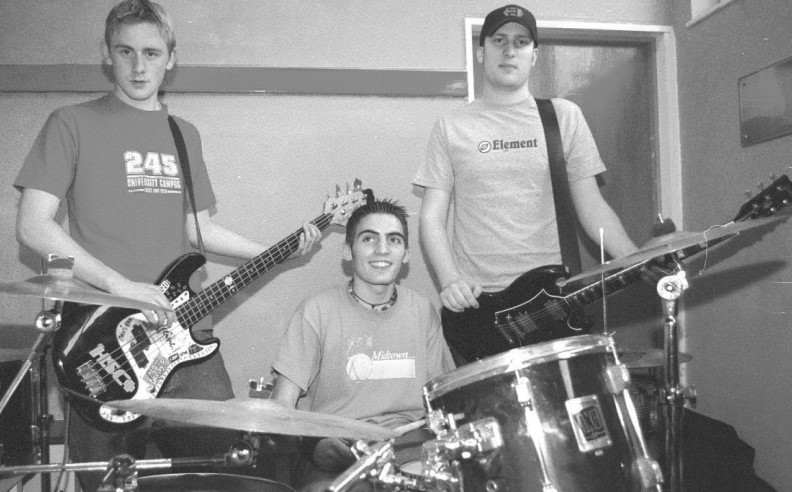 April 2002 saw local band This Year’s Model (from left) Lee Smith, Carl Haffield and Kris Stammer pictured in rehearsals