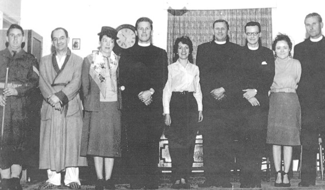 Geoff Tipping, of Malvern, shared this picture, showing the cast of See How They Run, as performed by the St Matthias Amateur Operatic and Dramatic Society in 1966