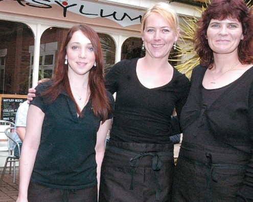 Asylum was the newest cafe in Malvern in May 2006. At the cafe, formerly known as Scarlet Ark in Church Street, youd have been served by Rosie Baker, owner Rachel Clutterbuck and Natalie Standen