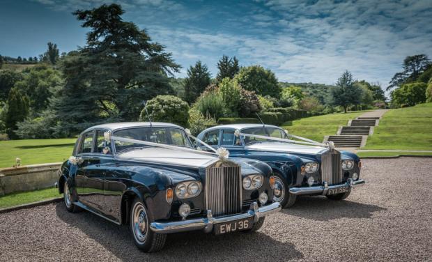 Malvern Gazette: STUNNING: The Rolls Royce cars from Worcestershire Wedding Cars