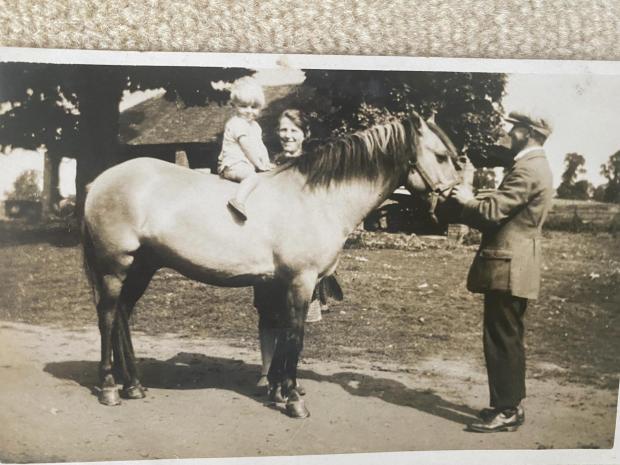 Malvern Gazette: Allan Jenkins learned to ride a horse when his family moved to Norton, Worceter