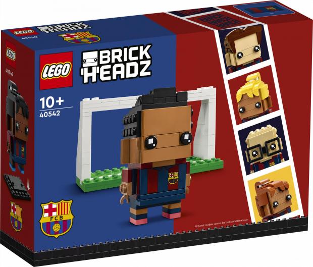 Malvern Gazette: LEGO® BrickHeadz™ FC Barcelona Go Brick Me. Credit: LEGO