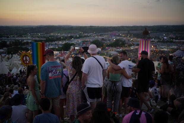 Malvern Gazette: Thundery downpours and train strikes are just some of the challenges facing festivalgoers