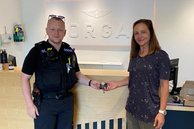 Stolen watches have been returned to Morgan staff by Malvern police
