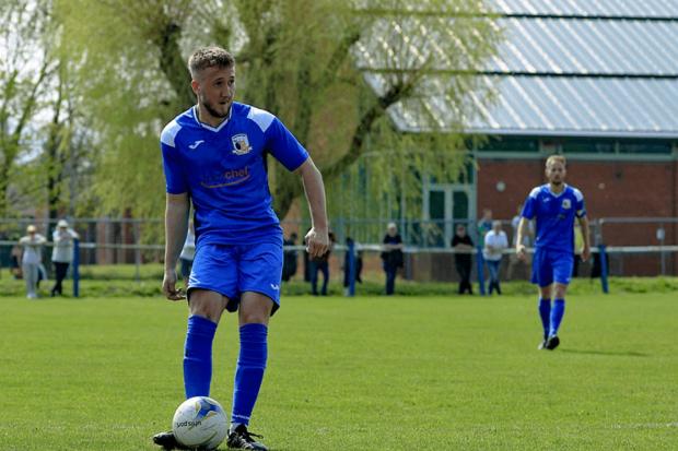 Malvern Town have signed Jake Cavens from Pershore. Pic: Pershore Town FC