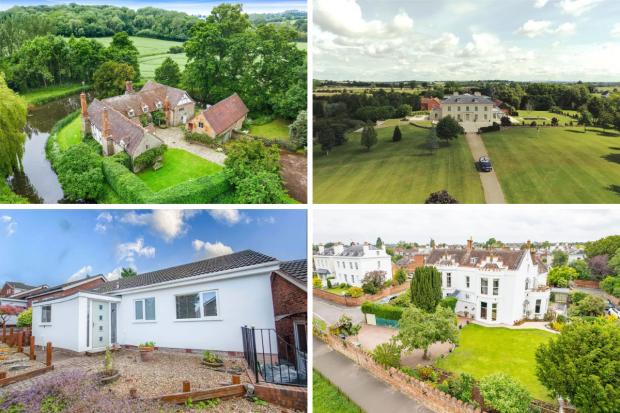 RANGE: From moated manor houses to comfy bungalows, these were some of the properties in Worcestershire to catch the eye. Photos: Zoopla