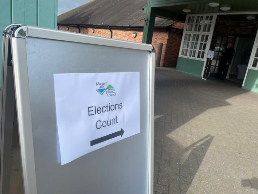Local elections 2023: Live coverage of Malvern's election count 