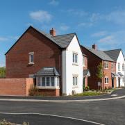 NEW: The new homes in Powick. Pic. Nick Osborne