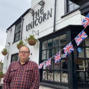 Landlord of The Unicorn, Mike Anderson, has revealed they are planning to open for the Queen's funeral