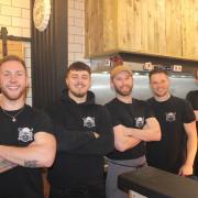 Some of the team at Hillbilly's Street Kitchen