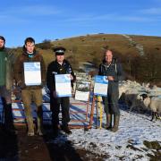Trust staff, graziers and police have met on the Malvern Hills