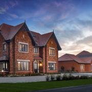 FUTURE: Hayfield Grove in Hallow is described as 'striking' and 'contemporary' in style