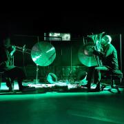 PERFORMING: Doom brass duo ORE will be performing at Line Up festival in Malvern Cube.