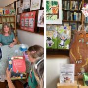 Julia Donaldson meets fans in Malvern Book Coop