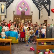 The Talented Ukrainian Children in Malvern group share their love for life and the town.