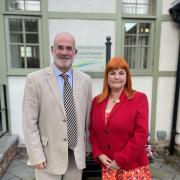 RISE: Cllr Tom Wells and Cllr Natalie McVey, leader and deputy leader of Malvern Hills District Council