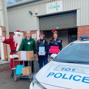 Malvern Police donate to Malvern Hills Foodbank