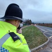 Police carry out speed checks in Leigh Sinton