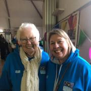 SKY employees Joan Westbury and June Vevers