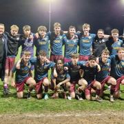 The Malvern Town U18s lost in their U18 HFA Giantkiller's Cup Final