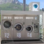 A self-service launderette like the one built in Malvern