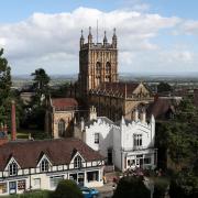 Walkers will be able to learn about the history of Great Malvern Priory