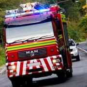 Car crashes into lamppost in Malvern