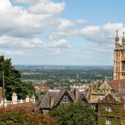 TOP: Malvern was judged to be one of the best spa towns in the UK in a list published by The Independent this month