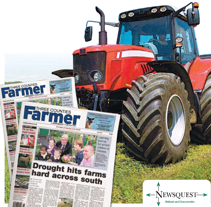 Malvern Gazette: tractor