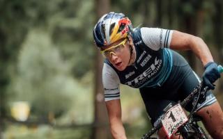 News: Evie Richards finishes third in the Mountain Bike World Championship short-track event