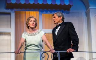 Patricia Hodge and Nigel Havers in Private Lives at Malvern Theatres